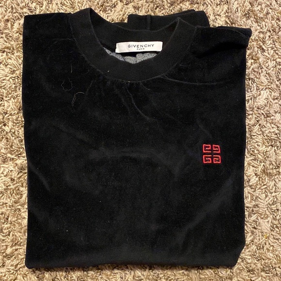 *RARE* Givenchy FW18 Velvet Crew Neck - Picture 4 of 5